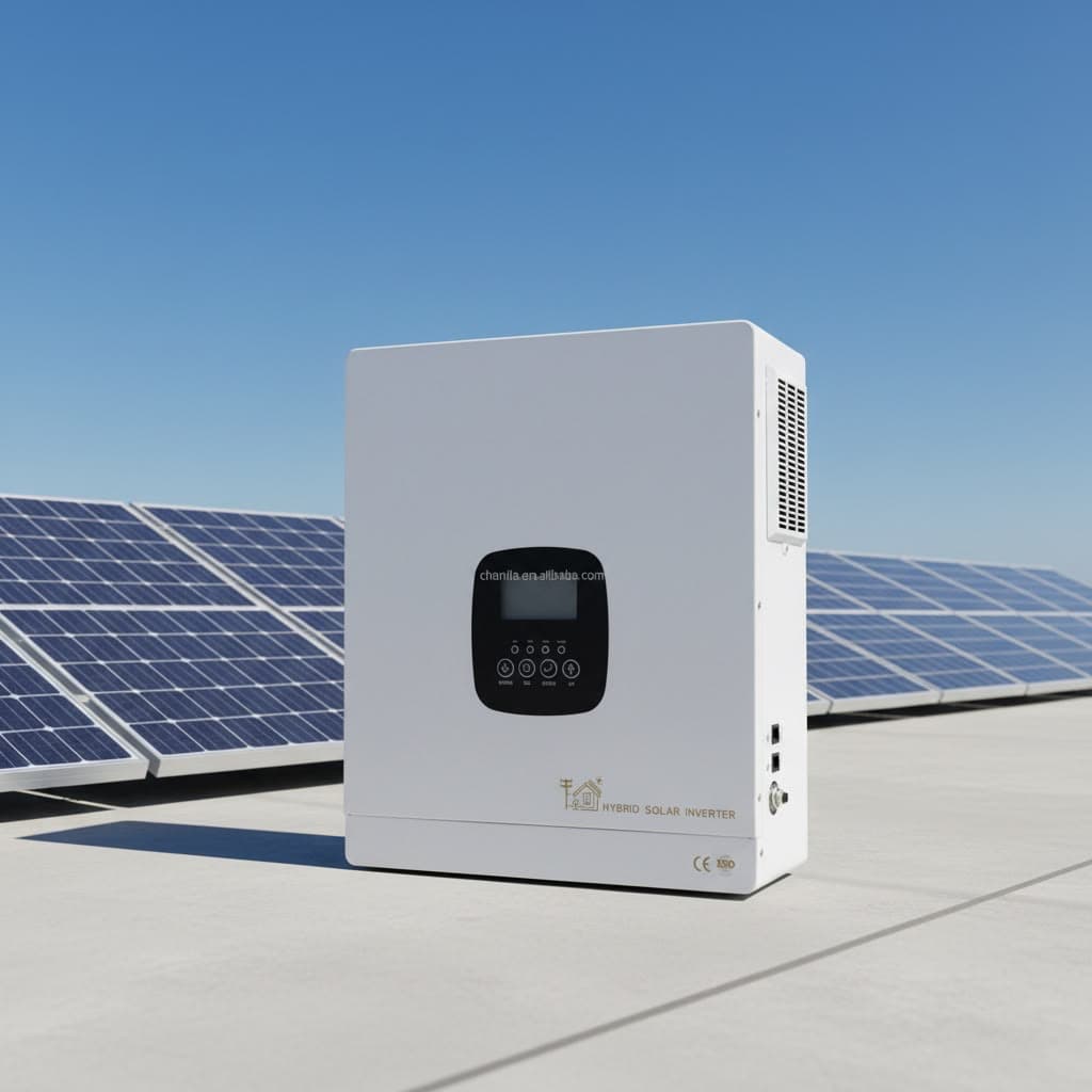 Hybrid inverter hardware on a clean energy setup